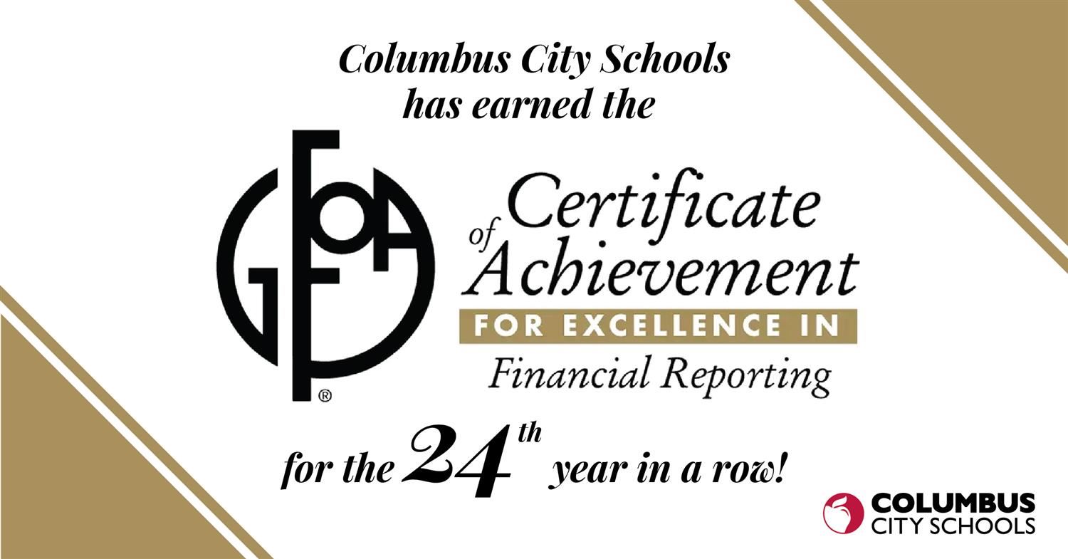 gfoa excellence in financial reporting